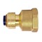 Apollo 1/4 in. (3/8 in. O.D.) Brass Push-To-Connect x 1/2 in. Female Pipe Thread Reducing Adapter FSBFA1412 - alternate 9